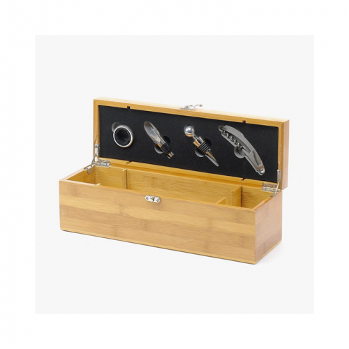 Wooden Box with Accessories